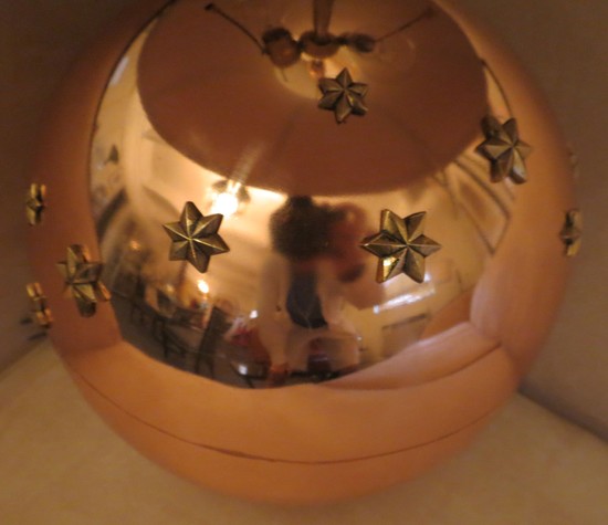 American Art Deco Copper Table Lamp